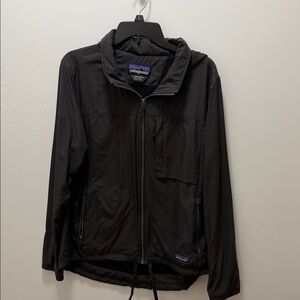 Patagonia Women’s Charcoal Windbreaker Hooded